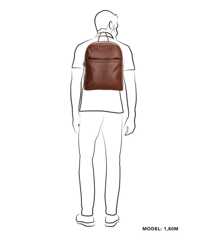 Le Mans Rugzak Cognac 20578005 5 Le Mans Rugzak Cognac 20578005 - Afbeelding 5