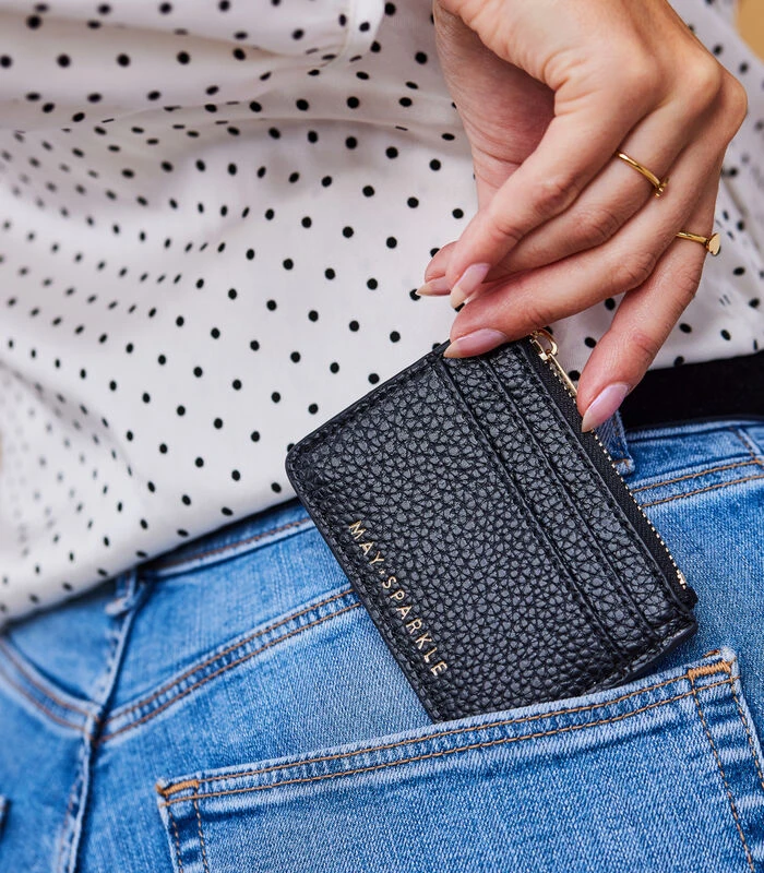 The Daily Pasjeshouder Zwart MS23001 2 The Daily Pasjeshouder Zwart MS23001 - Afbeelding 2