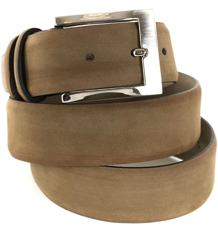 Nubuck Leren Riem Groen 1 Nubuck Leren Riem Groen