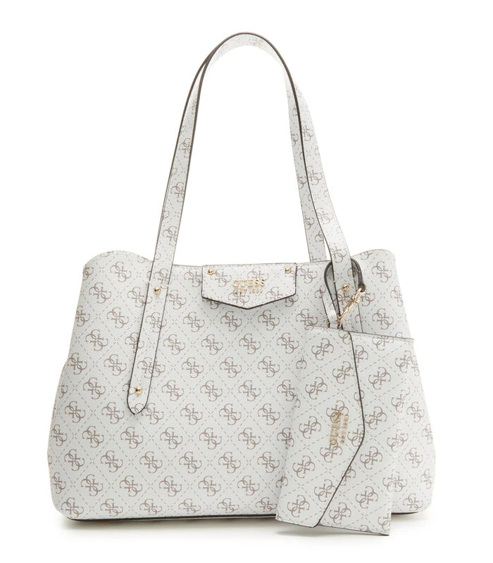 Guess Eco Brenton Shopper Wit HWESG8-39009-WLO 1 Guess Eco Brenton Shopper Wit HWESG8-39009-WLO
