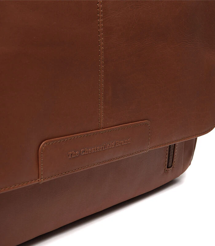 The Chesterfield Brand Richard Laptopbag Cognac 4 The Chesterfield Brand Richard Laptopbag Cognac - Afbeelding 4