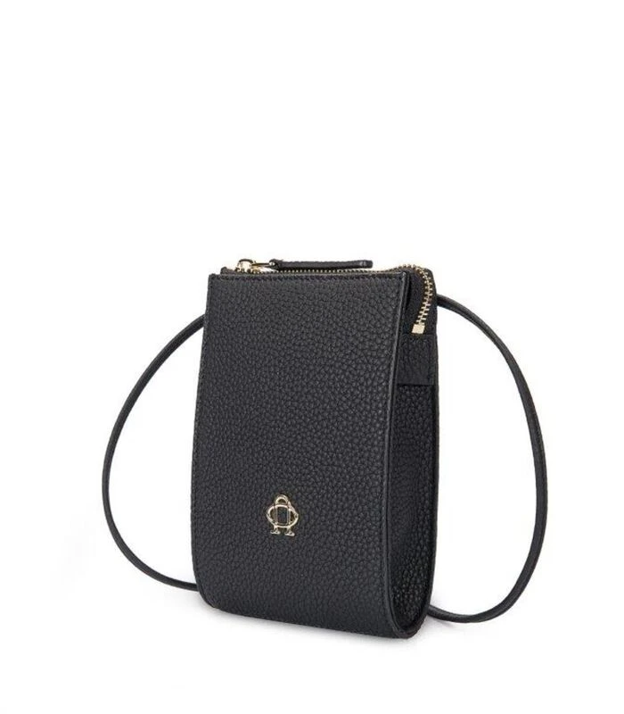 Lederen Handtas Anouk Zwart 3 Lederen Handtas Anouk Zwart - Afbeelding 3