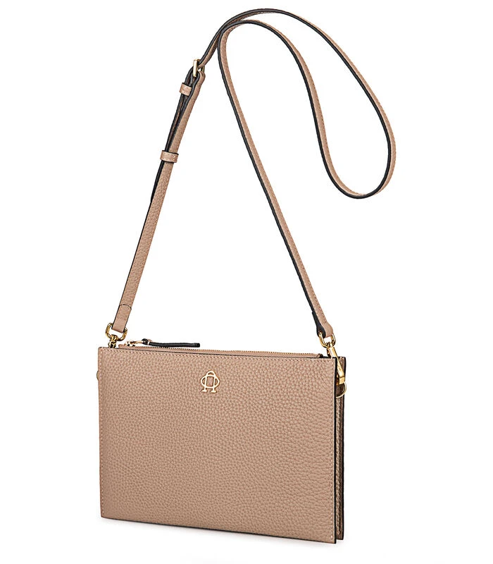 Lederen Handtas Paris Sand 2 Lederen Handtas Paris Sand - Afbeelding 2