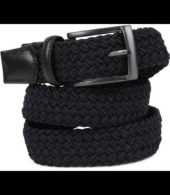 Geweven Riem Donkerblauw
