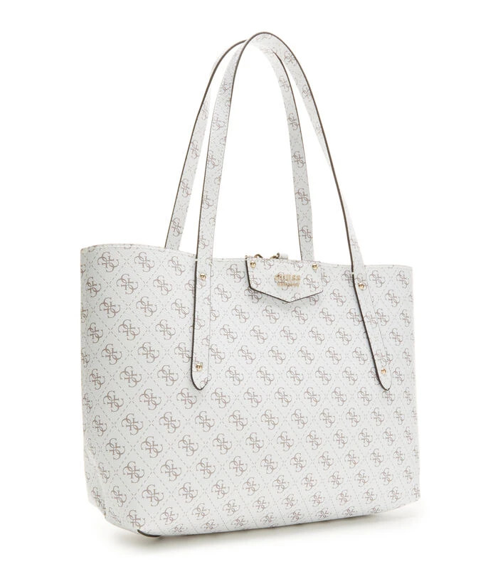 Guess Eco Brenton Shopper Wit HWESG8-39023-WLO 4 Guess Eco Brenton Shopper Wit HWESG8-39023-WLO - Afbeelding 4