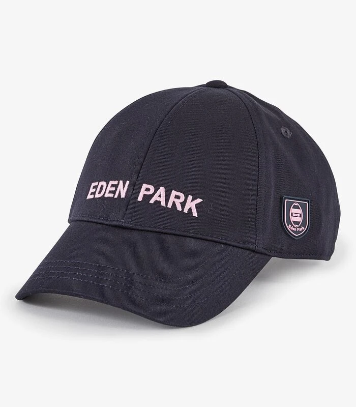 Navy Blue Cotton Baseball Cap Met Eden Park Borduurwerk 1 Navy Blue Cotton Baseball Cap Met Eden Park Borduurwerk
