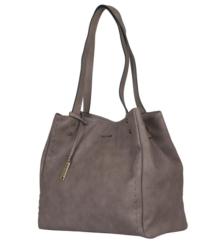 Shopper Gerbera - Taupe 2 Shopper Gerbera - Taupe - Afbeelding 2