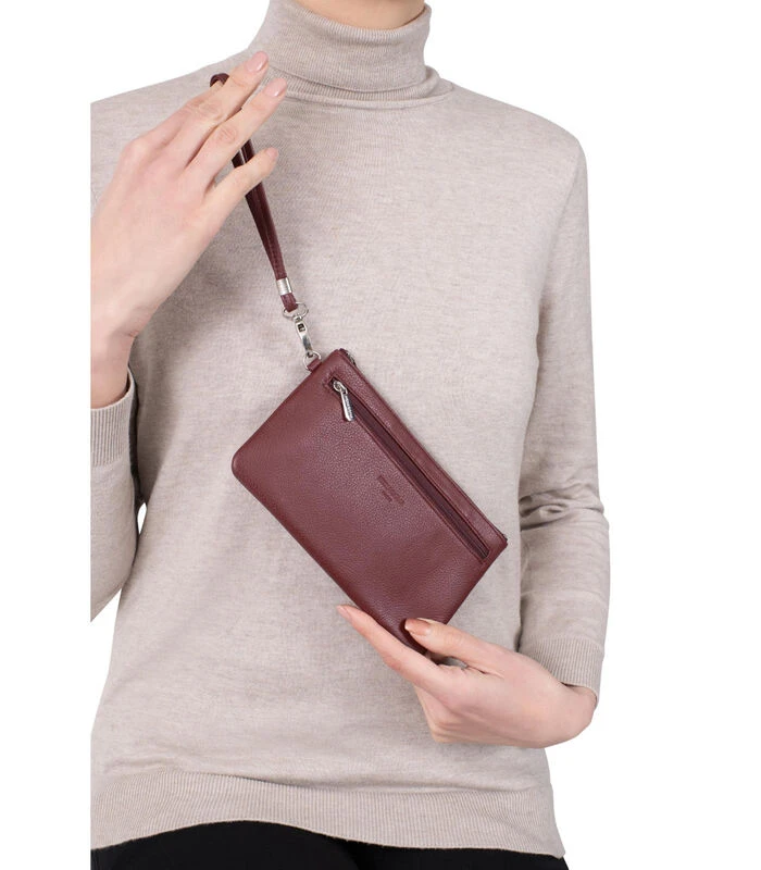 Hexagona Clutch In Kalfsleder CONFORT 5 Hexagona Clutch In Kalfsleder CONFORT - Afbeelding 5