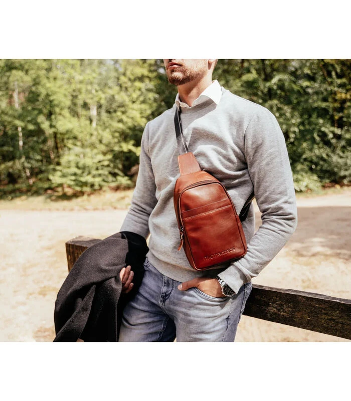 Le Mans Crossbodytas Cognac 20571005 2 Le Mans Crossbodytas Cognac 20571005 - Afbeelding 2