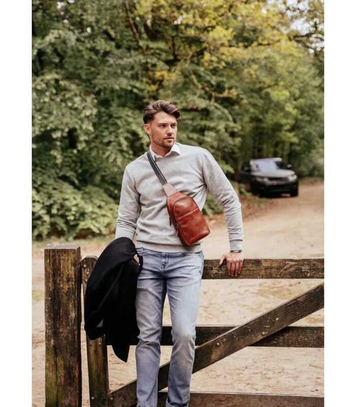 Le Mans Crossbodytas Cognac 20571005 3 Le Mans Crossbodytas Cognac 20571005 - Afbeelding 3