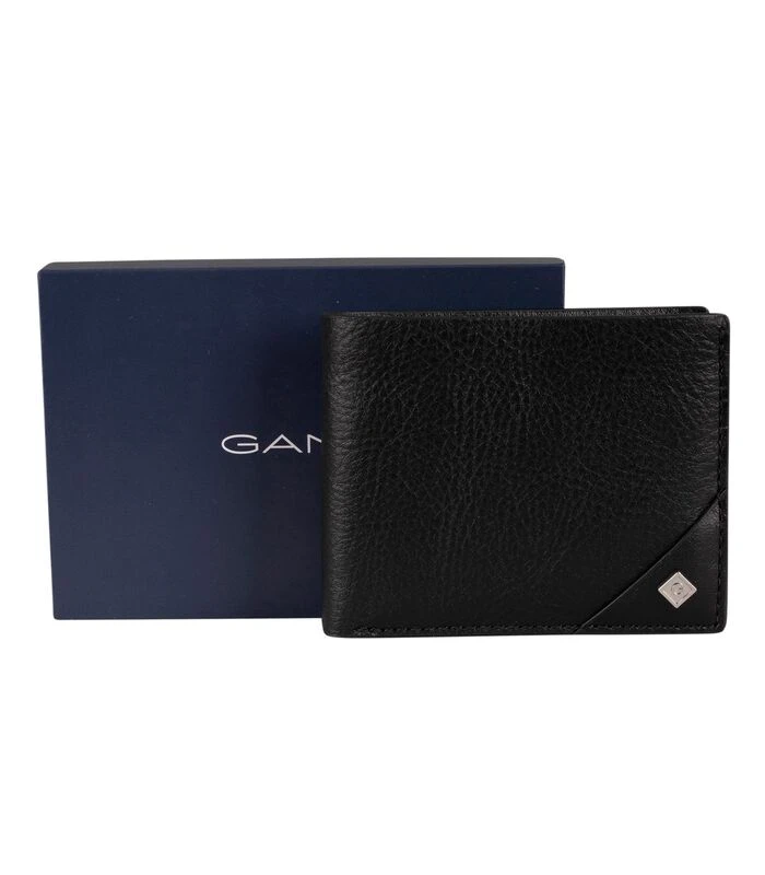 Gant Leren Portemonnee Met Logo 1 Gant Leren Portemonnee Met Logo