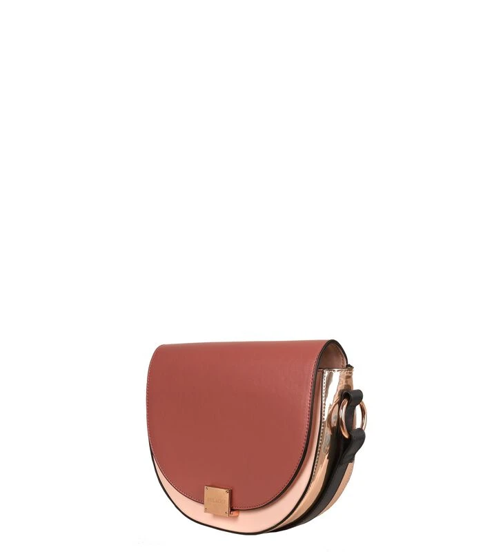 Emy Half Moon Bag - Koraalrood 2 Emy Half Moon Bag - Koraalrood - Afbeelding 2