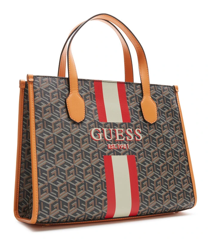 Guess Silvana Handtas Bruin HWSC86-65220-BKG 4 Guess Silvana Handtas Bruin HWSC86-65220-BKG - Afbeelding 4