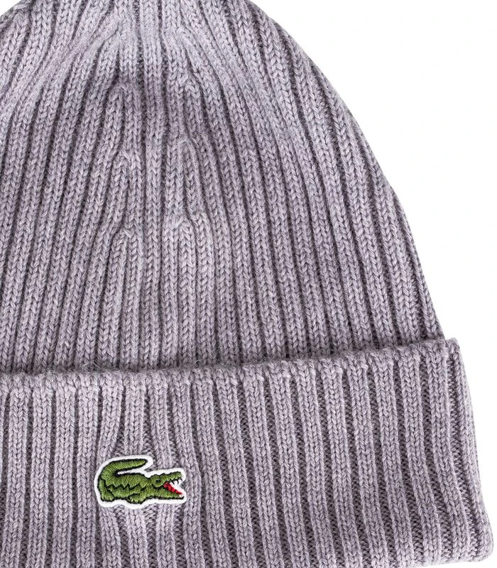 Lacoste Geribbelde Muts Met Geborduurd Logo 2 Lacoste Geribbelde Muts Met Geborduurd Logo - Afbeelding 2