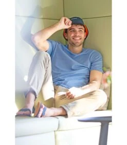 Reversible Bucket Hat Navy Oranje 9 Reversible Bucket Hat Navy Oranje -Hexagona winkel b03fabc00a084b6abc2b6757fc4f73e1