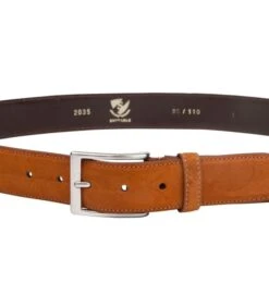 Riem Suède Leer Cognac 5 Riem Suède Leer Cognac -Hexagona winkel b258deb6692b4fbb9715481d5ad3a365