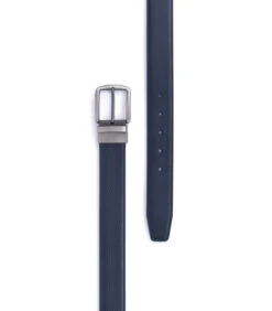 Hexagona Verstelbare En Omkeerbare Riem In Kalfsleder KROM