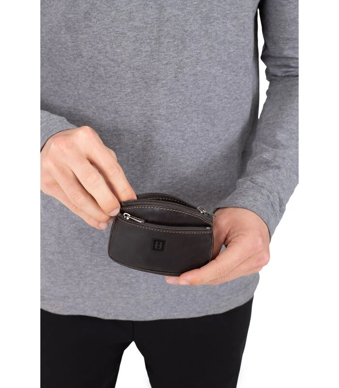 Hexagona Portemonnee In Kalfsleder FÉLIN 4 Hexagona Portemonnee In Kalfsleder FÉLIN - Afbeelding 4