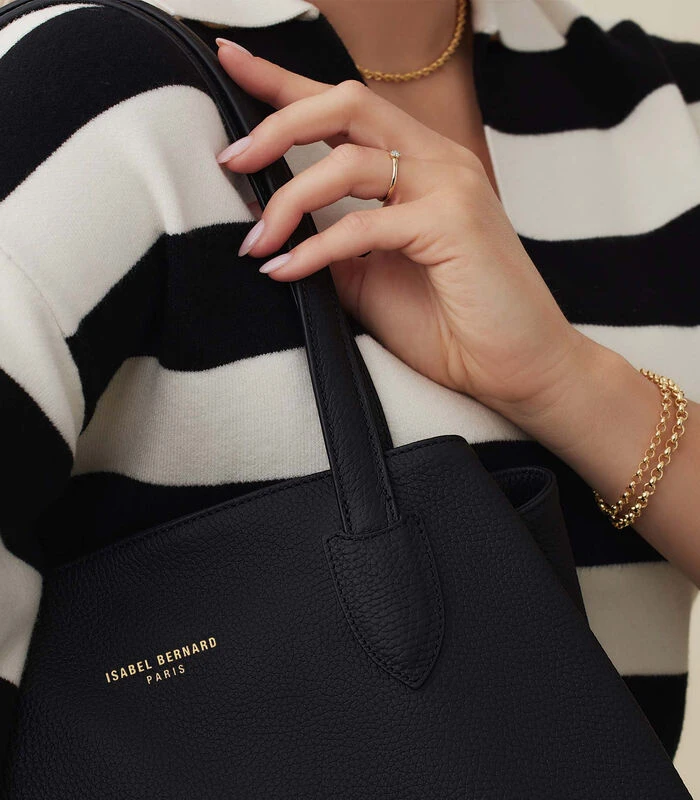 Isabel Bernard Honoré Schoudertas Zwart IB25047 3 Isabel Bernard Honoré Schoudertas Zwart IB25047 - Afbeelding 3
