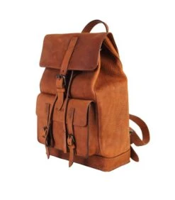 Leren Rugzak Mod 102 -Hexagona winkel b5a8e6464ea541488701d4870f22b54f