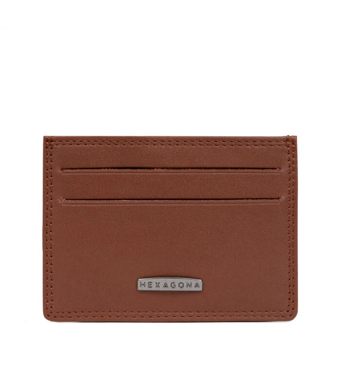 Hexagona Kaarthouder In Kalfsleder SENSATION 2 Hexagona Kaarthouder In Kalfsleder SENSATION - Afbeelding 2