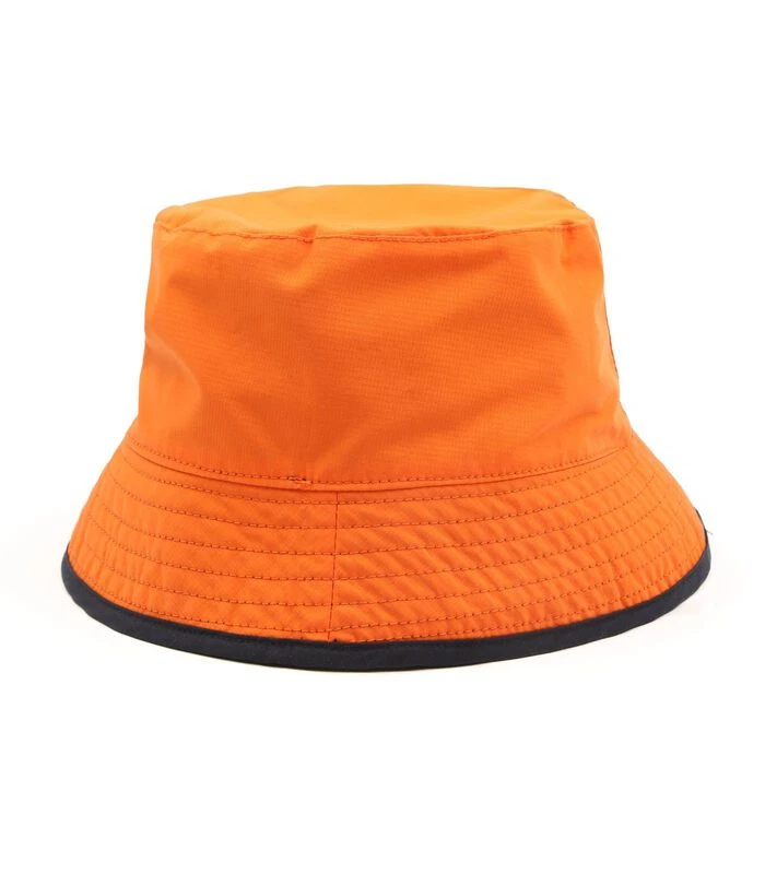 Reversible Bucket Hat Navy Oranje 4 Reversible Bucket Hat Navy Oranje - Afbeelding 4