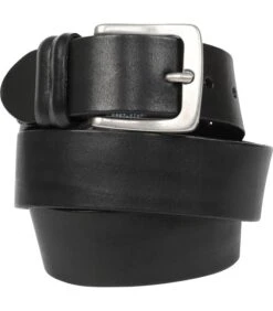 Profuomo Riem Leren Zwart