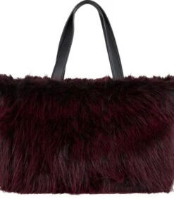 Furry Shopper - Bordeaux -Hexagona winkel b7fc3a69b4dc45e0b7a3ab6f2c16812b