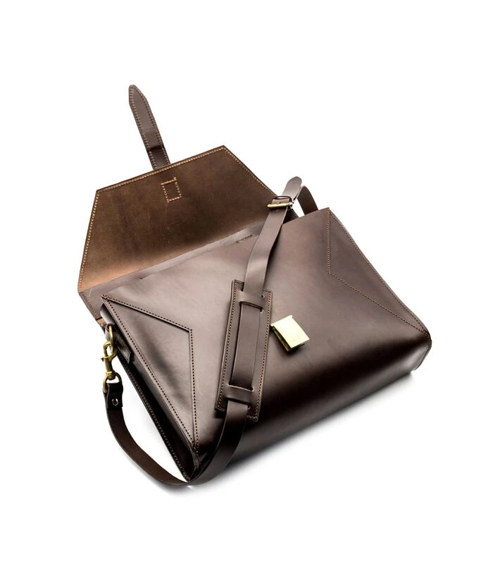 Leren Aktetas Mod 206 2 Leren Aktetas Mod 206 - Afbeelding 2