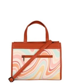 Adele Shopper - Koraalrood -Hexagona winkel b9eacf1ad2824683a82ec7a8842f3fac