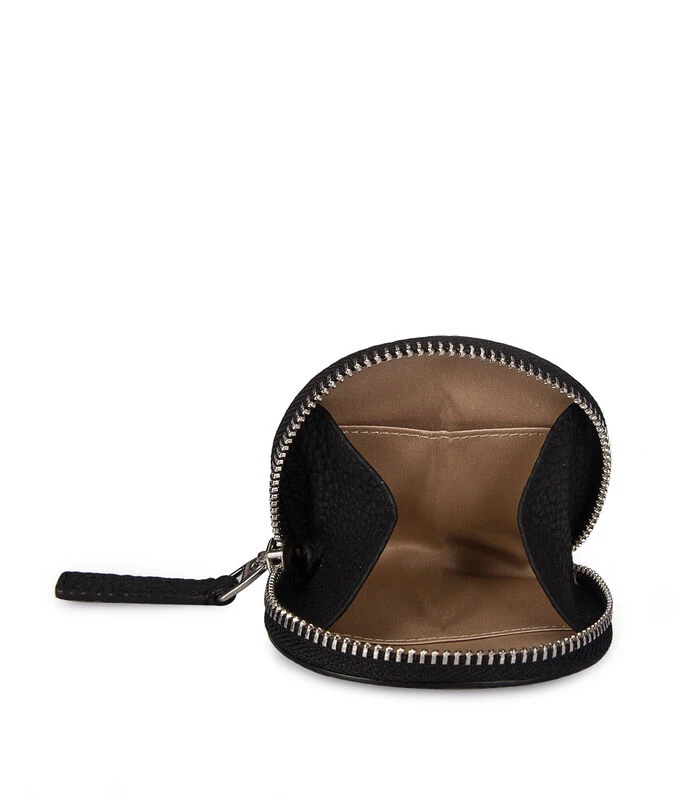 Lederen Geldbeugel Justin Zwart 2 Lederen Geldbeugel Justin Zwart - Afbeelding 2