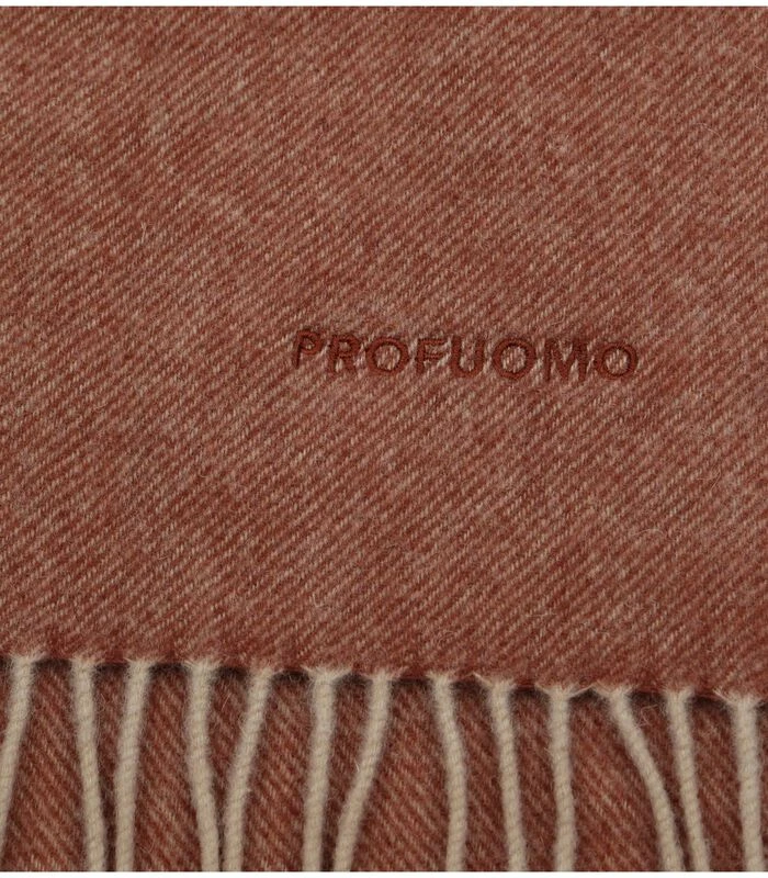 Profuomo Sjaal Lamswol Mahogany 2 Profuomo Sjaal Lamswol Mahogany - Afbeelding 2