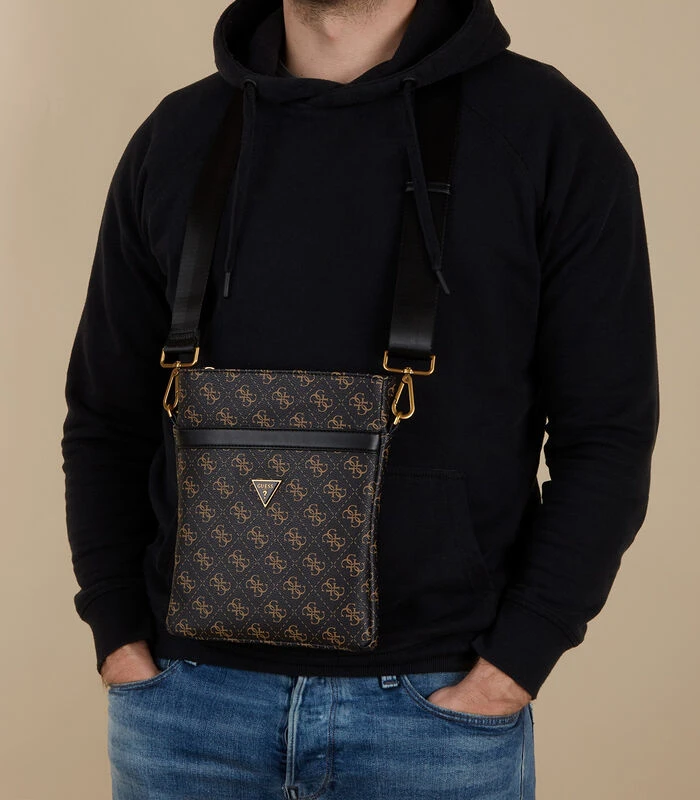 Guess Vezzola Crossbodytas Bruin HMEVZL-P3199-BOC 5 Guess Vezzola Crossbodytas Bruin HMEVZL-P3199-BOC - Afbeelding 5