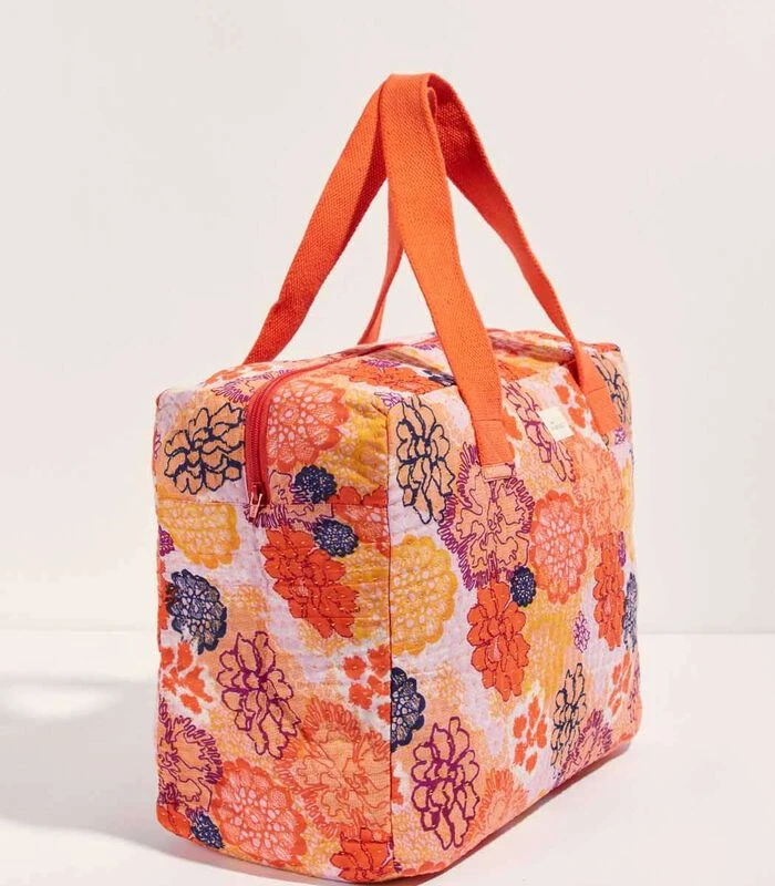 Grote Geüpcyclede Katoenen Weekendtas MALAI 2 Grote Geüpcyclede Katoenen Weekendtas MALAI - Afbeelding 2