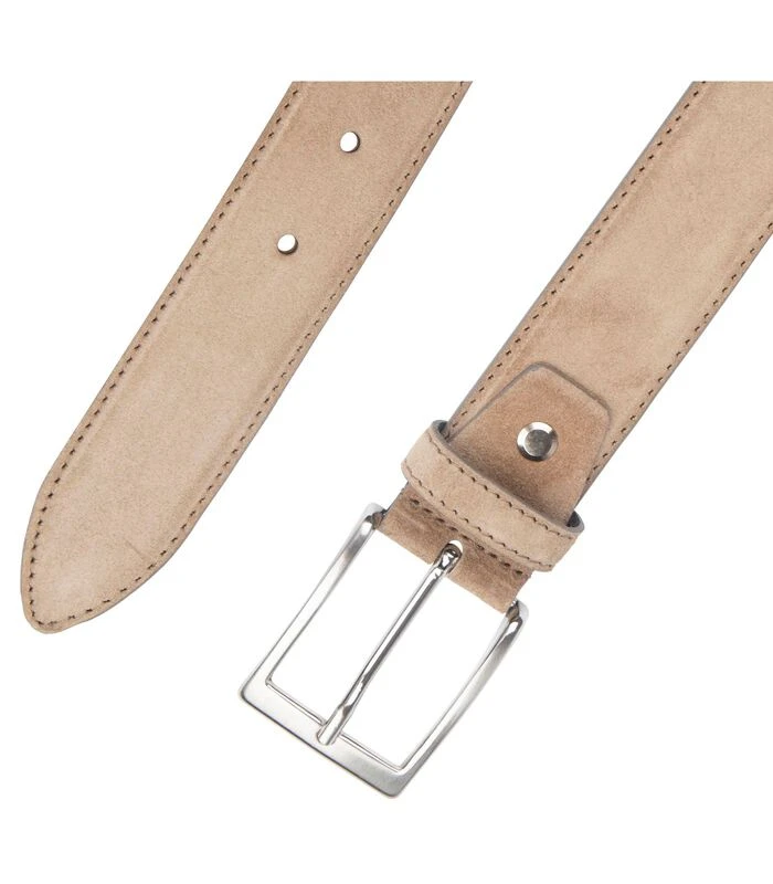 Riem Suède Leer Beige 2 Riem Suède Leer Beige - Afbeelding 2
