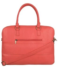 Amelie Laptopbag - Koraalrood -Hexagona winkel c374da2ae7d7490486efaedc672f8851