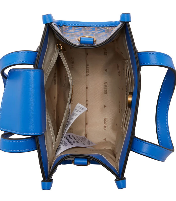 Guess Silvana Handtas Blauw HWSC86-65760-AQL 4 Guess Silvana Handtas Blauw HWSC86-65760-AQL - Afbeelding 4