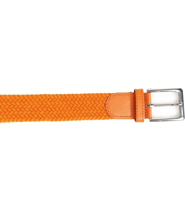 Geweven Riem Oranje 2 Geweven Riem Oranje - Afbeelding 2