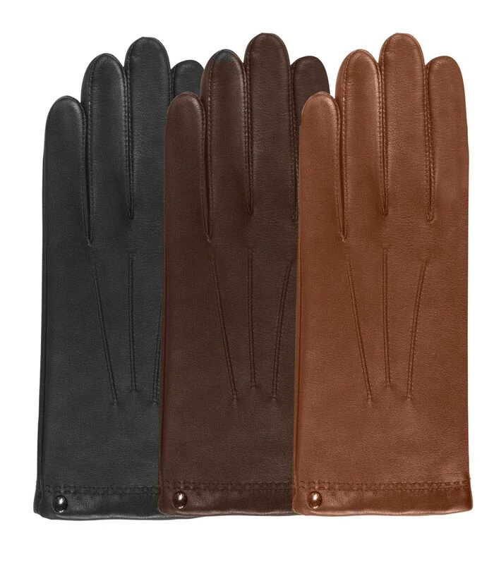 ISOTONER Leren Handschoenen - Zijde En Kasjmier Voering 2 ISOTONER Leren Handschoenen - Zijde En Kasjmier Voering - Afbeelding 2