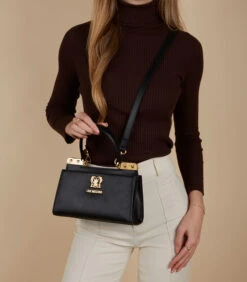 LOVE MOSCHINO Handtas Zwart JC4307PP0GKF0000 -Hexagona winkel c808b7c2ef0542c8a4e32df9317b2d86