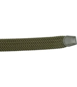 Geweven Riem Legergroen -Hexagona winkel c901087bb91a4f459360727664991473