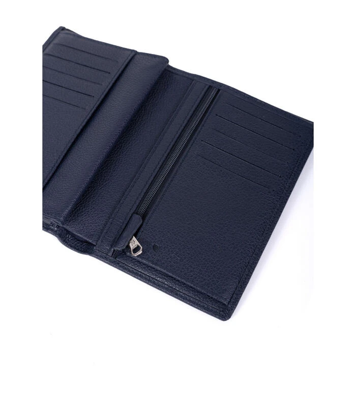 Hexagona Portefeuille Europees Formaat In Kalfsleder DUO 5 Hexagona Portefeuille Europees Formaat In Kalfsleder DUO - Afbeelding 5