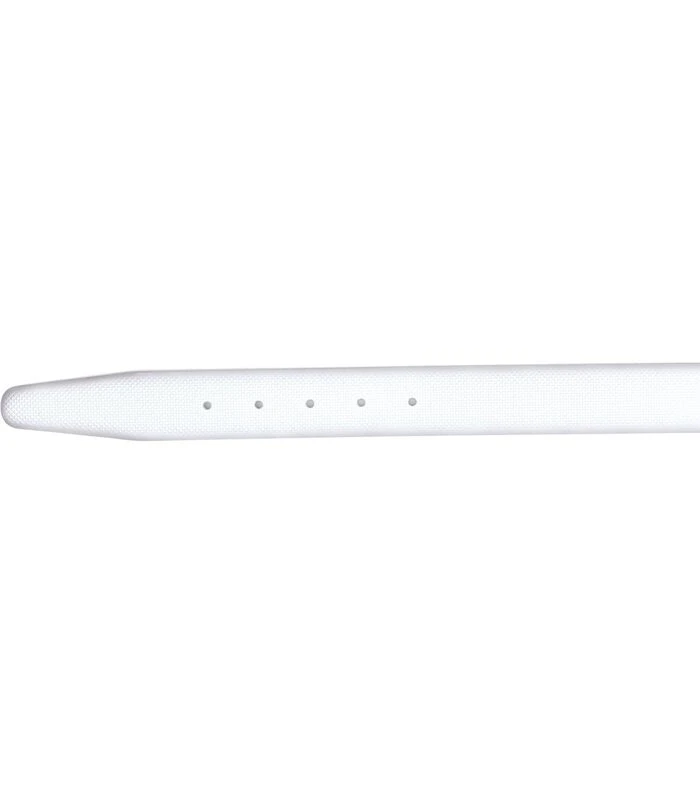 Riem Structuur Leer Wit 3 Riem Structuur Leer Wit - Afbeelding 3