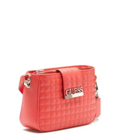 Guess Matrix Crossbodytas Roze HWVG77-40140-RED -Hexagona winkel cf4f1626c03b452bafd2399cd903415b