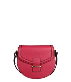 Bubbles Half Moon Bag - Fuchsia
