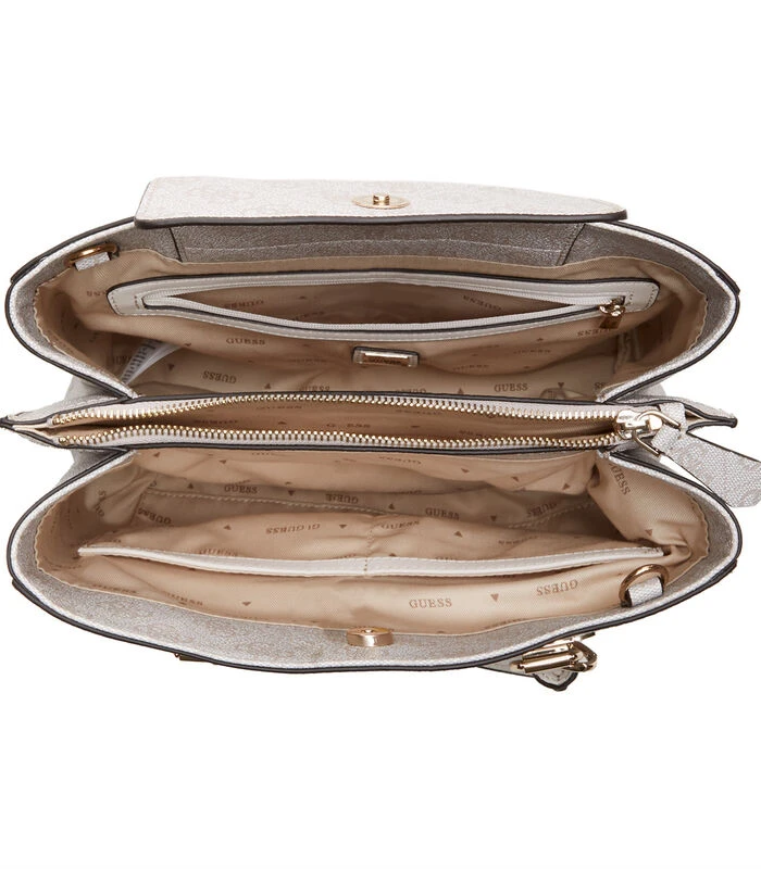 Guess Noelle Handtas Wit HWBD78-79060-DVL 5 Guess Noelle Handtas Wit HWBD78-79060-DVL - Afbeelding 5