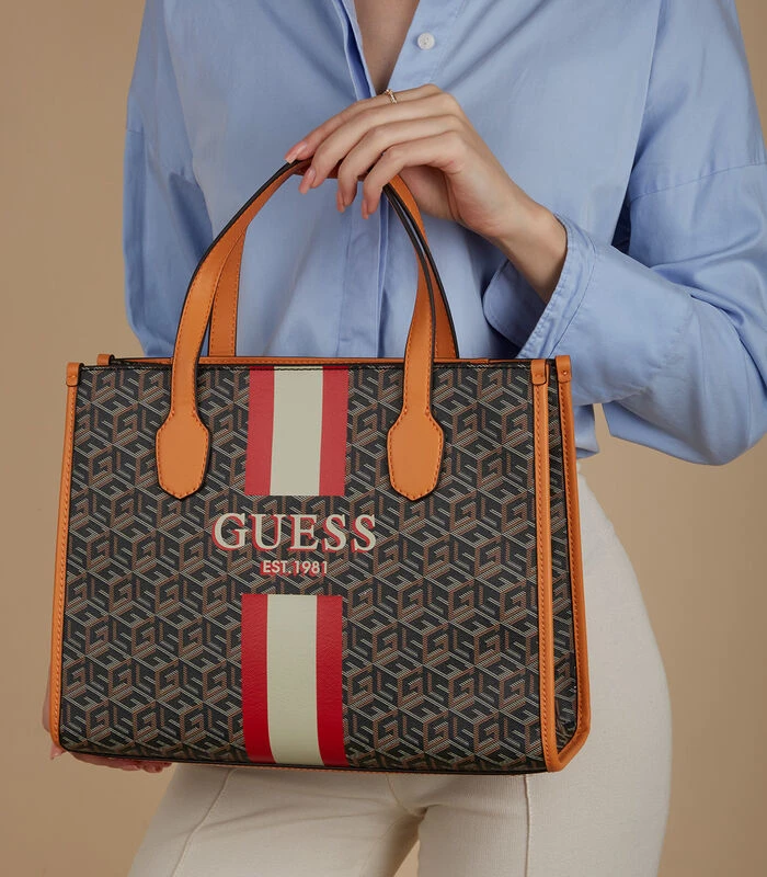 Guess Silvana Handtas Bruin HWSC86-65220-BKG 2 Guess Silvana Handtas Bruin HWSC86-65220-BKG - Afbeelding 2