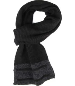 Heren Sjaal Zwart 19-20