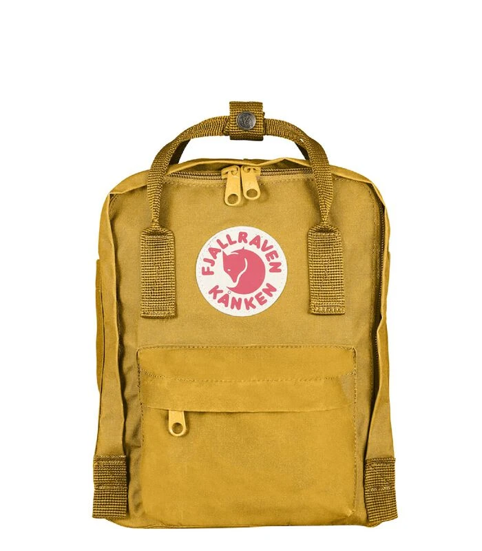 Fjallraven Kanken Mini Rugzak Ochre 3 Fjallraven Kanken Mini Rugzak Ochre - Afbeelding 3
