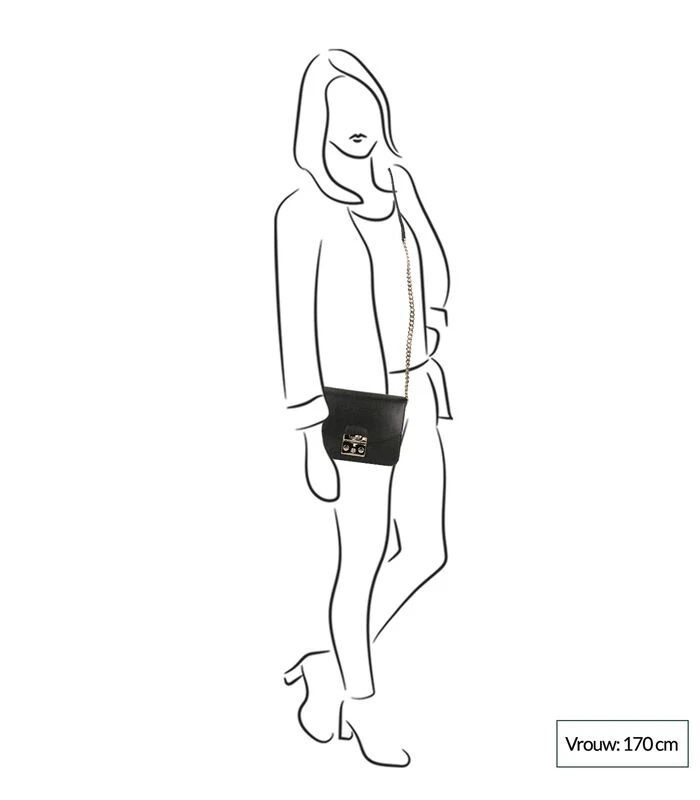 Furla Metropolis S Crossbody Nero 2 Furla Metropolis S Crossbody Nero - Afbeelding 2